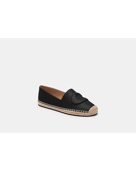 COACH Cruz Espadrille in Black Lyst