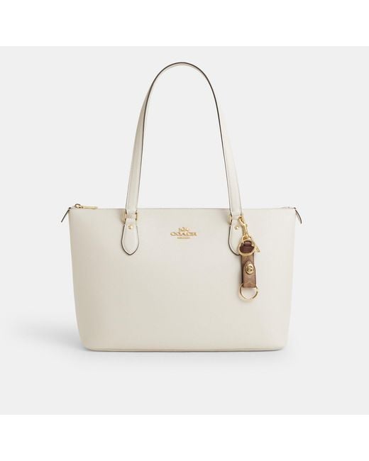 COACH Metallic Trigger Snap Bag Charm