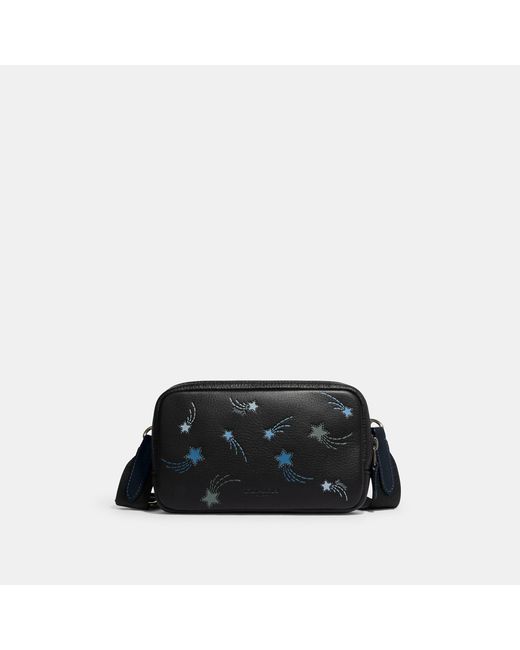 Coach Outlet Carrier Phone Crossbody With Shooting Star Print in Black for Men Lyst