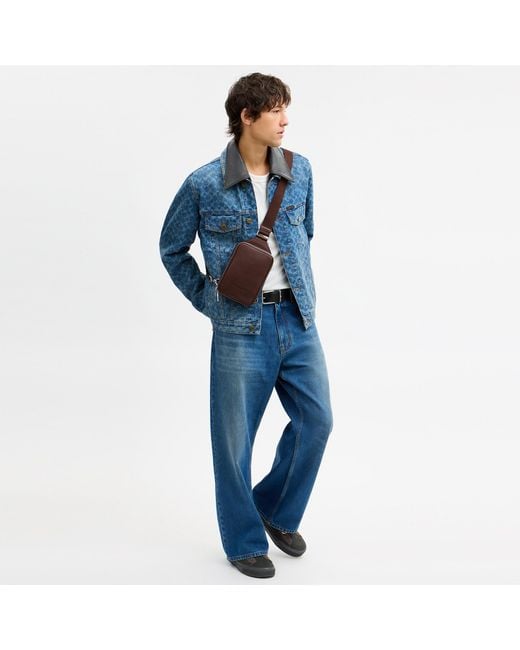 COACH Brown Ray Pack for men