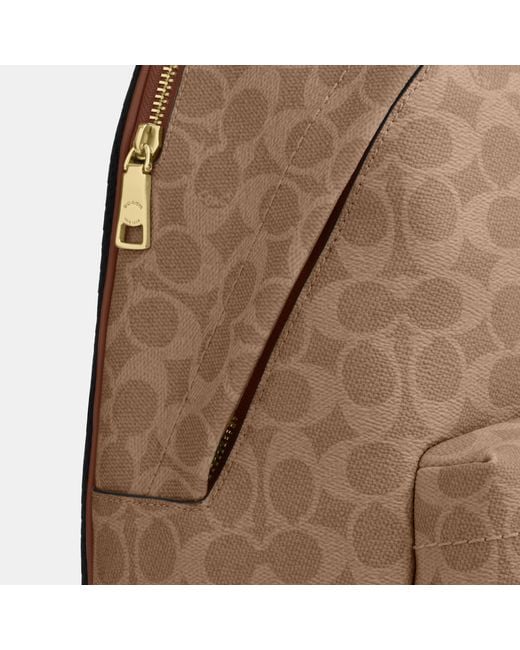 COACH Brown Taylor Small Backpack