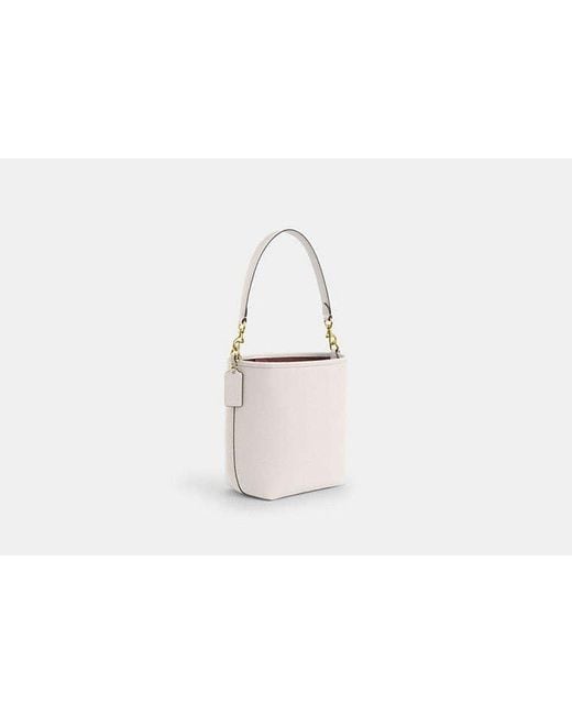 White coach bucket bag hotsell