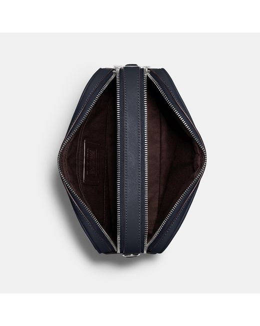 Coach Jes Crossbody Camera Bag in Denim & Navy Blue Leather Coach 6519 –  Essex Fashion House