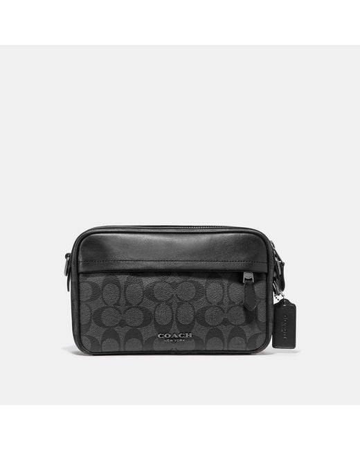 Buy Coach Coach PVC with cow leather small shoulder crossbody bag for men  CJ674QBO4G 2024 Online | ZALORA Philippines