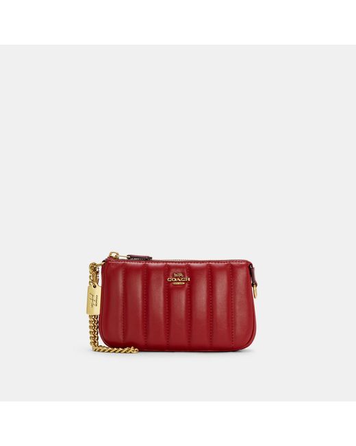 COACH X Jennifer Lopez Nolita 19 With Linear Quilting in Red | Lyst