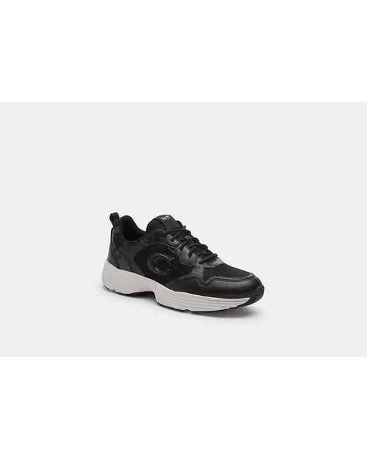 COACH Black Strider Sneaker for men