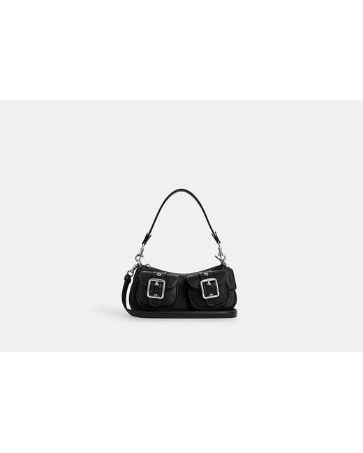 COACH アシュトンバッグ ブラック COACH Ashton Baguette in Black | Lyst