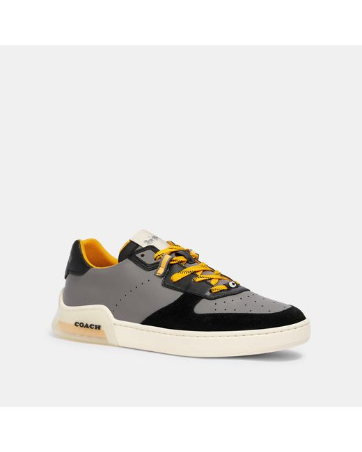 coach sneakers yellow