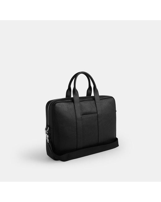 COACH Black Austin Brief for men