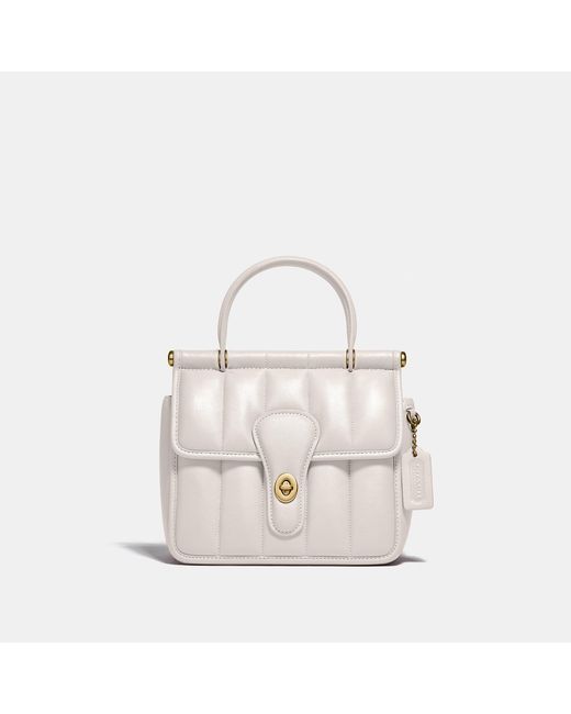 COACH Multicolor Willis Top Handle 18 With Quilting