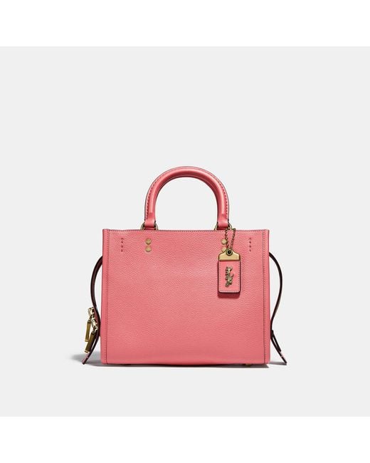 Coach Outlet Pink Rogue 25