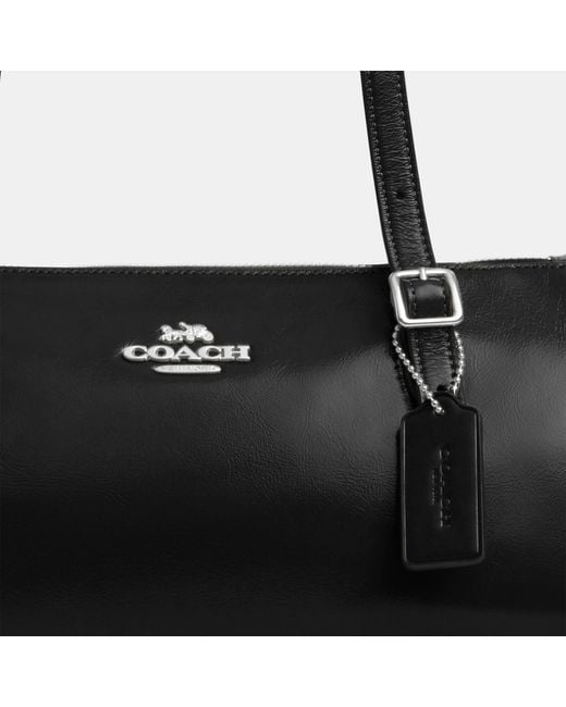 COACH Black Asher Shoulder Bag