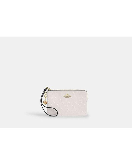Bolso Pouch COACH de color Black