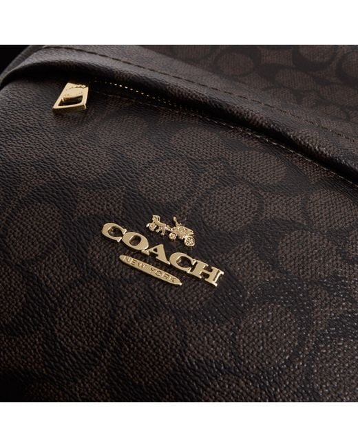 COACH Black Taylor Small Backpack