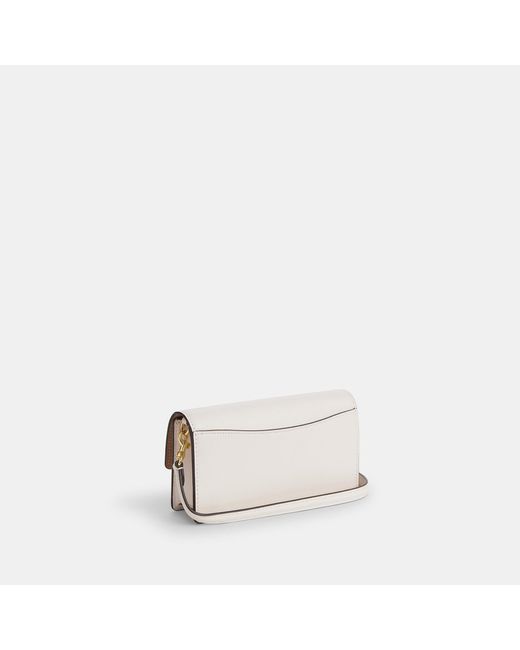 Coach Outlet Eliza Small Flap Crossbody in White Lyst