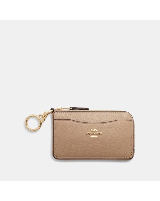 Coach Outlet Natural Multifunction Card Case
