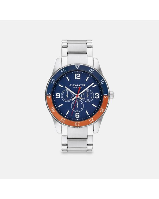 Coach Outlet Casey Watch, 42 Mm in Blue for Men Lyst