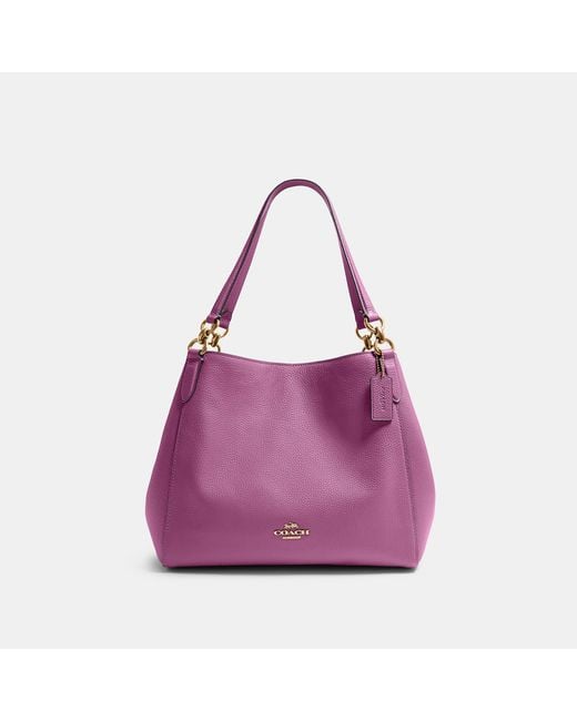 Coach outlet hallie shoulder bag sale