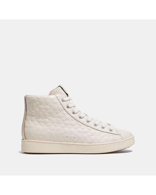 coach c204 high top sneaker