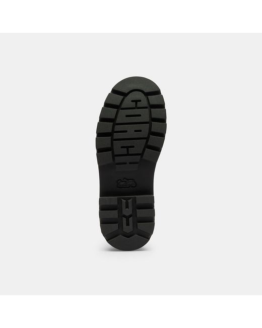 COACH Black Work Boot