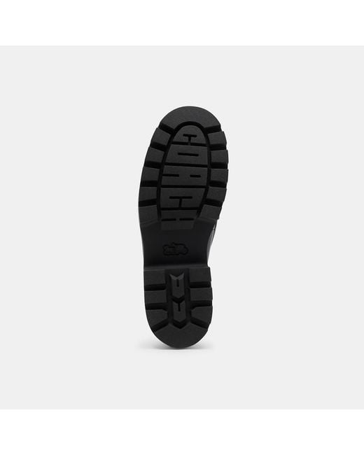 COACH Black Lucy Loafer