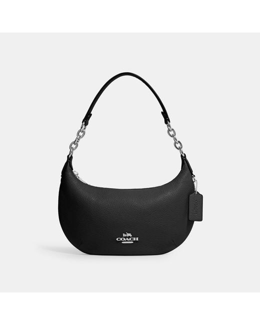 COACH Payton Hobo in Black Lyst