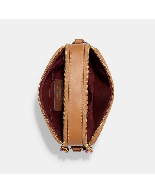 COACH Graham Crossbody Bag In Rainbow Signature Canvas for