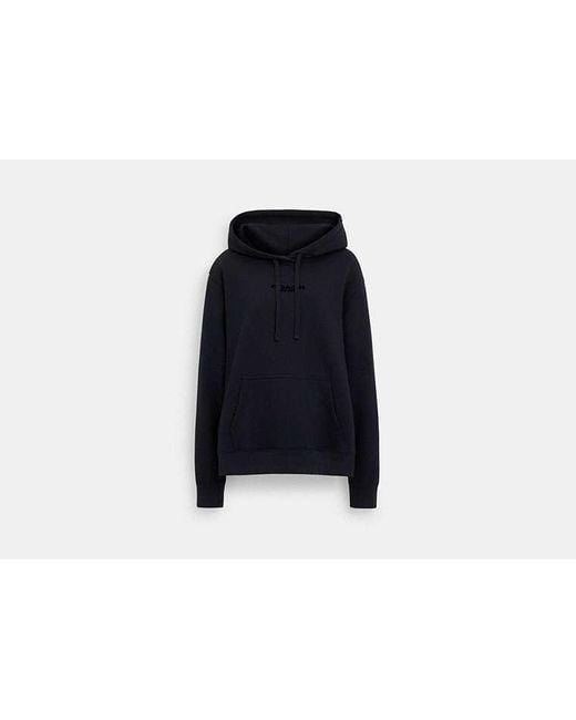 COACH Black Signature Hoodie