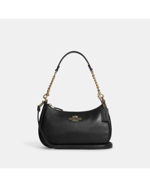 Coach Outlet Teri Shoulder Bag in Black Lyst