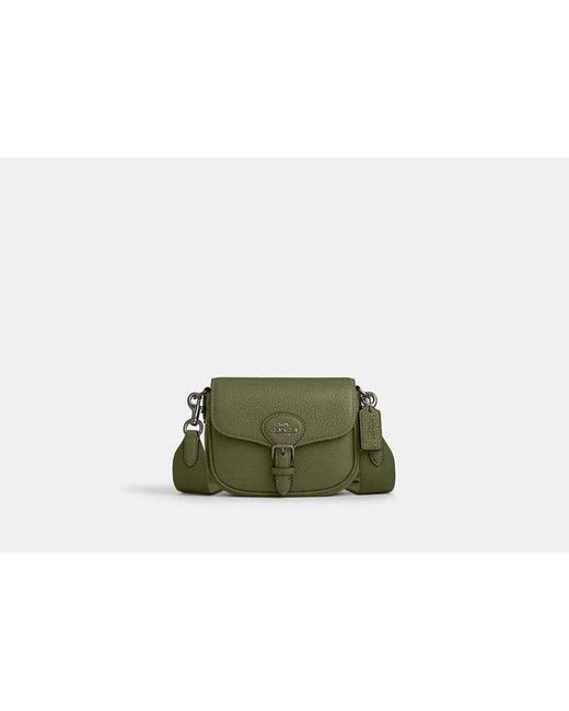 Coach mini saddle bag sale