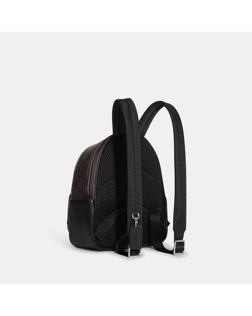 Coach Mini Court Backpack Black Coach Outlet Mini Court Backpack Lyst