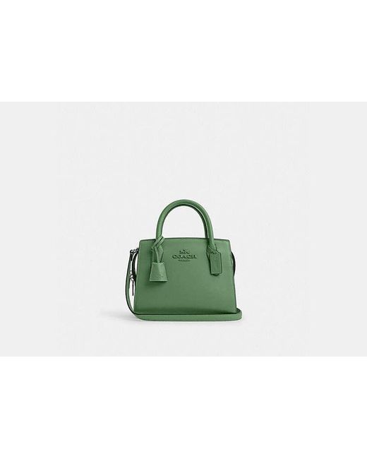 COACH Green Andrea Carryall Bag