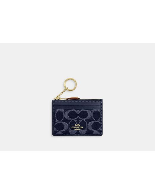 COACH Black Mini Id Case