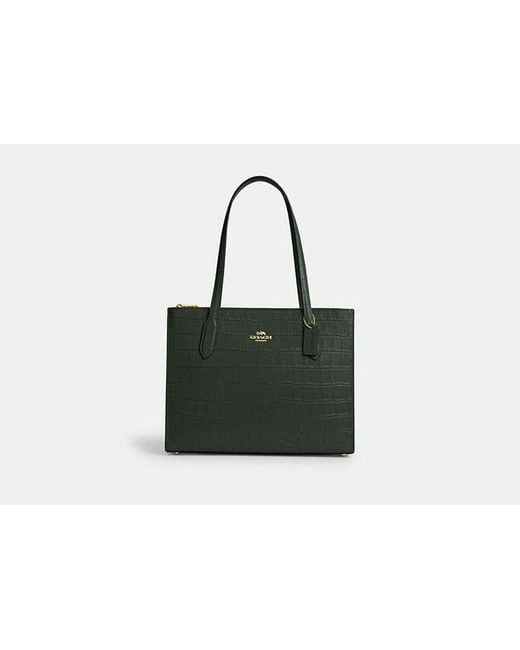 COACH Black Nina Tote Bag