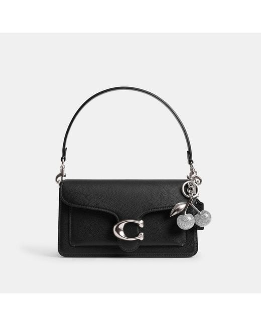 COACH White Cherry Bag Charm