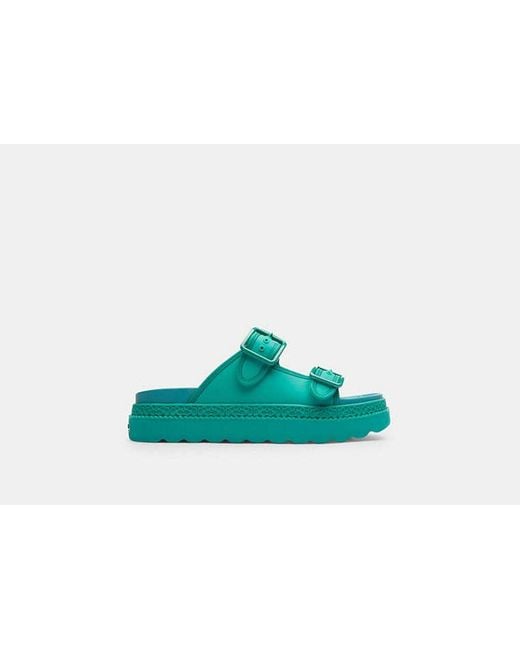 COACH Lainey Sandal in Green | Lyst display picture 1