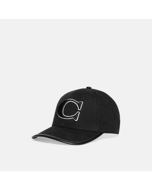 COACH Black Baseball Hat