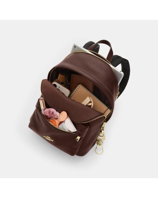 COACH Brown Taylor Small Backpack