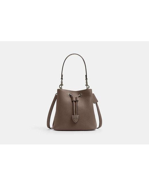 Borsa A Secchiello Rowan di COACH in Black