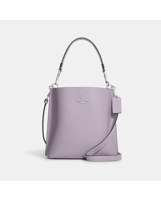 Coach Outlet Purple Mollie Bucket Bag 22