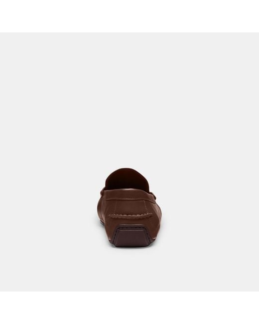 COACH Brown Liam Driver for men