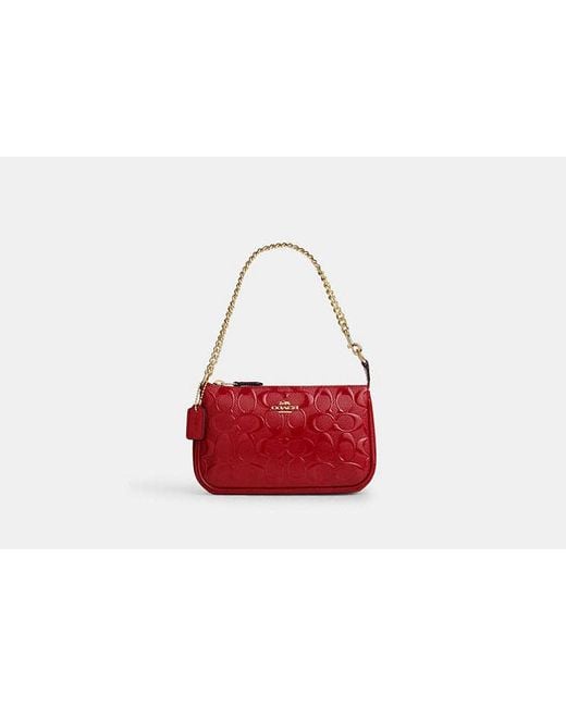 COACH Red Nolita 19
