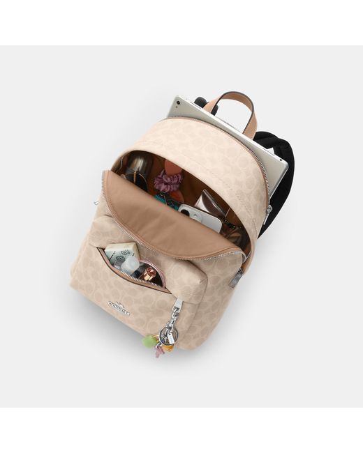 COACH Natural Taylor Small Backpack
