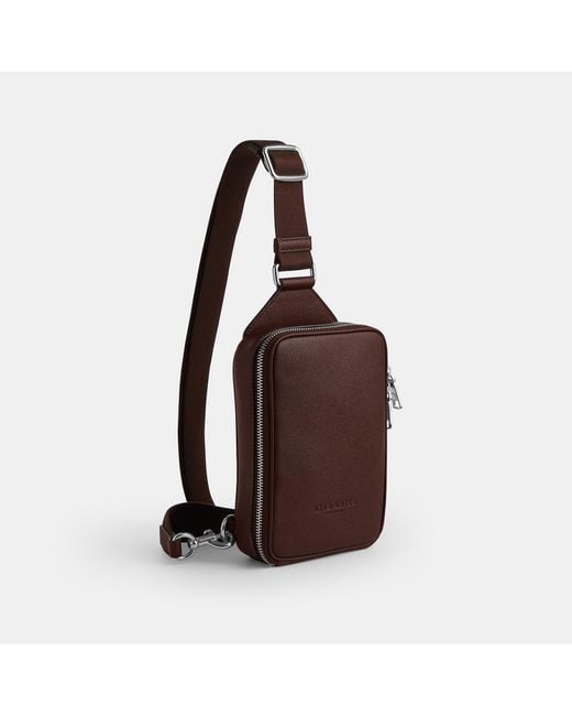 COACH Brown Ray Pack for men