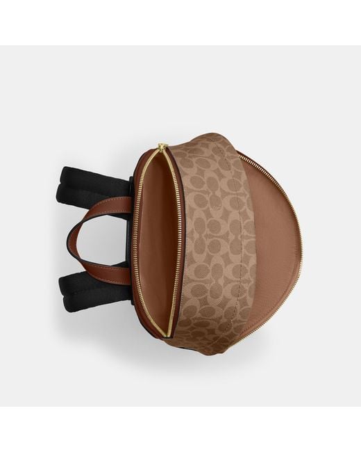 COACH Brown Taylor Small Backpack