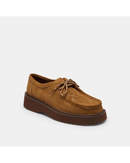 COACH Brown Chukka Boot for men