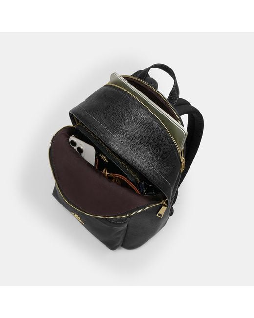 COACH Black Taylor Small Backpack