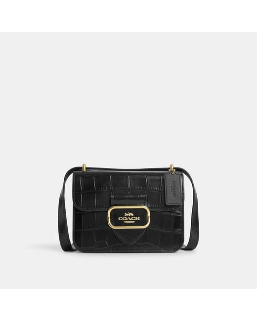 COACH Square Crossbody in Black Lyst