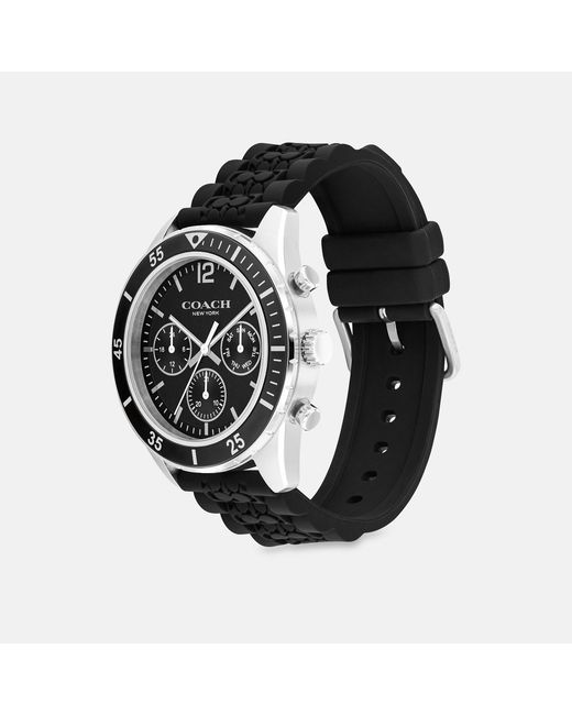 COACH Black Cole Watch for men