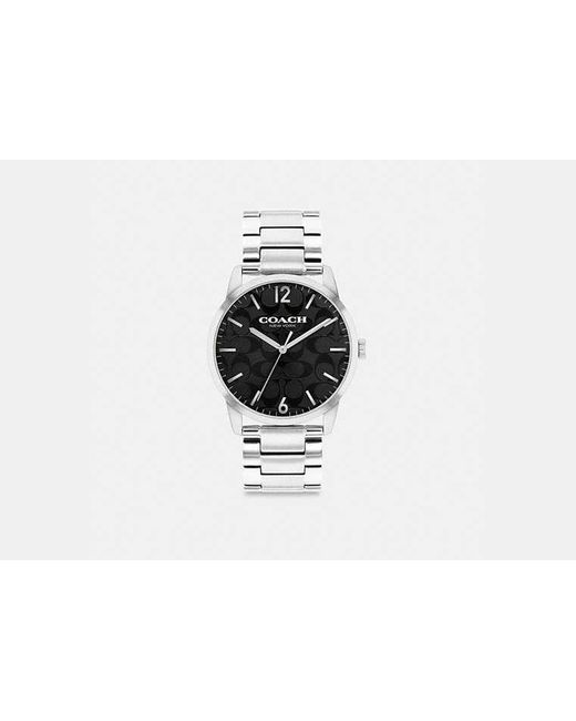 COACH Black Keane Watch for men